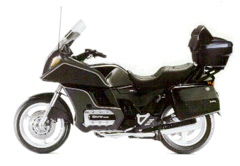 K 1100 LT ABS in#721 Night Black / Aspen Silver metallic